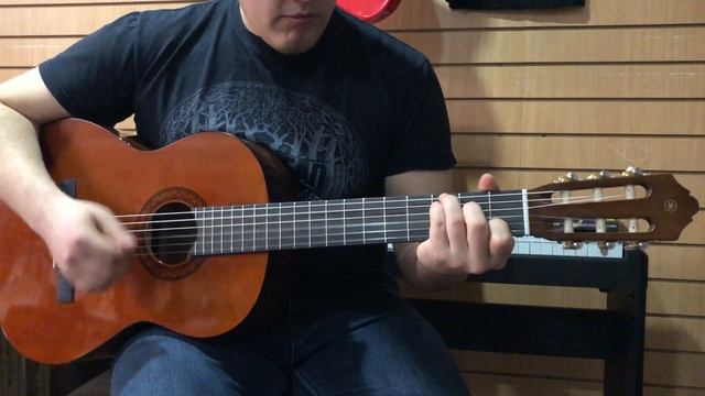 Классическая гитара Yamaha (Ямаха) С40 4/4 смотреть онлайн