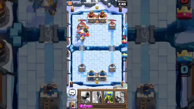 Смотрите, как я ||играю в || Clash Royale || играем в клевер || смотреть онлайн