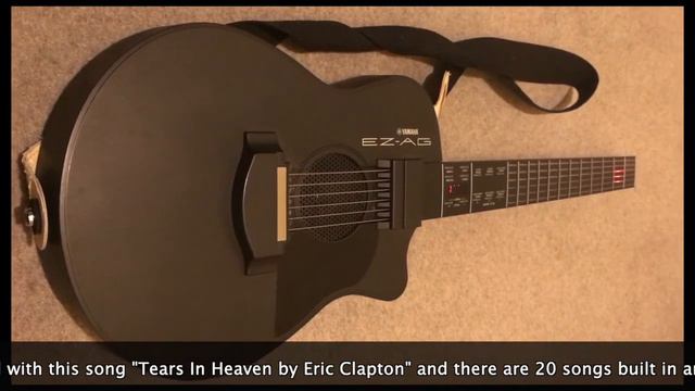 Yamaha EZ AG Electro Acoustic Midi Guitar Playing Amazing Eric Clapton Tears In Heaven By Itself смотреть онлайн