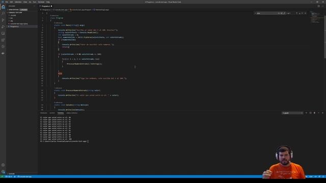 Curso Basico C#/VueJs/Docker/SQL: Clase #7 For y While смотреть онлайн