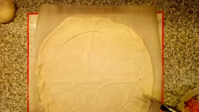 Пирог с секретной начинкой, творогом и повидлом.