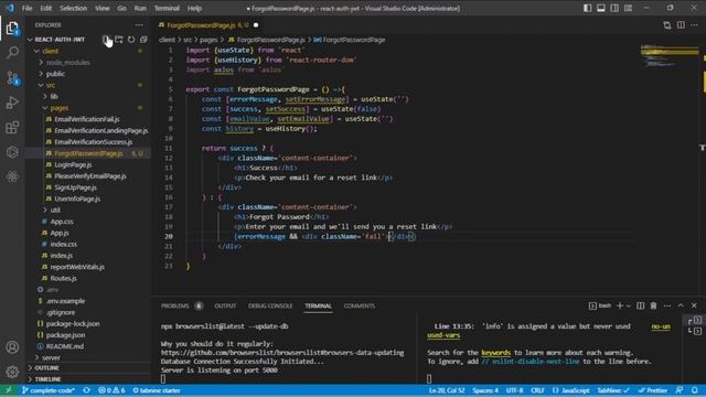 4.2 Creating a Password Reset Page смотреть онлайн