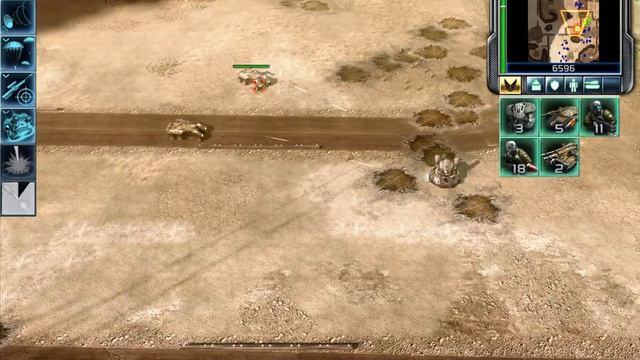 Command & Conquer 3 Tiberium Wars gameplay against hard AI смотреть онлайн