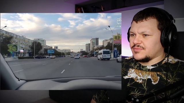 Реакция на | Город Актау, вечер, прогулка на машине | Кешкі Ақтау қаласы. Көлікпен қыдыру KASHTANO смотреть онлайн