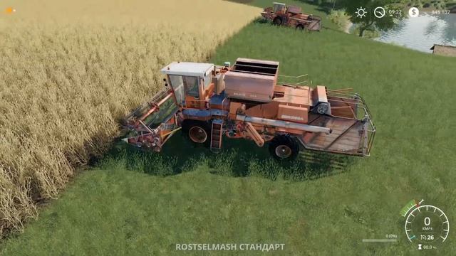 ДОН 1500А с рабочим КОПНИТЕЛЕМ для Farming Simulator 19 / ПАК ДОН 1500А для ФС 19 смотреть онлайн