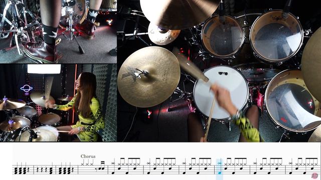 Thunderstruck - AC/DC Drum Cover (Drum Score) смотреть онлайн