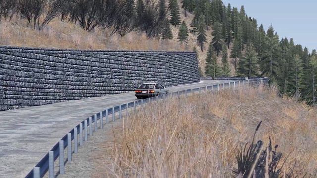 Assetto Corsa PROVENCE ALPS Hillclimb AE86 levin смотреть онлайн