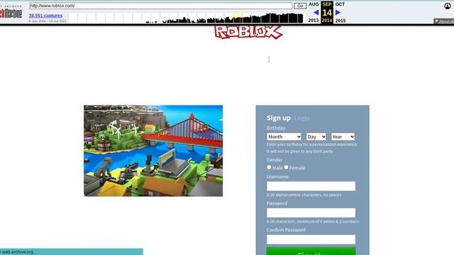 Roblox WayBack Machine смотреть онлайн