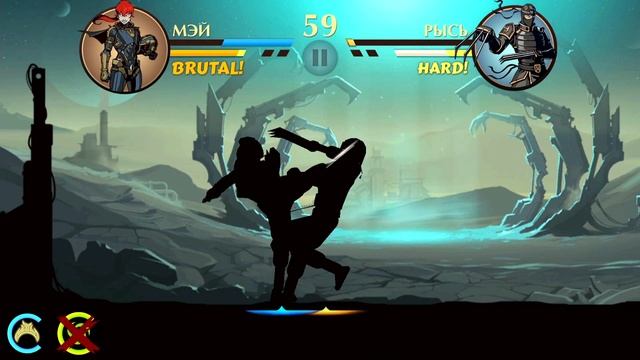 Мэй VS Рысь спарринг шадоу файт 2 игра на нинтендо свитч shadow fight 2 смотреть онлайн