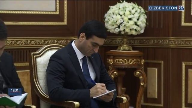 Встреча с заместителем Председателя Кабинета Министров Туркменистана (O‘zbekiston24 01.03.2018) смотреть онлайн