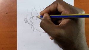 Easy anime drawings | how to draw anime boy step-by-step