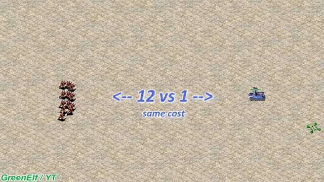 Conscripts vs Prism Tanks - Same Cost - Red Alert 2 смотреть онлайн