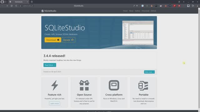 Установка SQLiteStudio для работы с форматами баз данных SQLite в QGIS смотреть онлайн