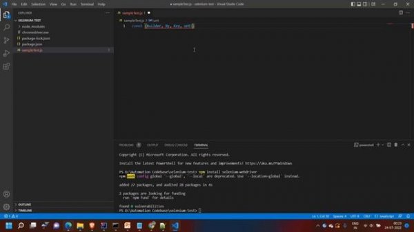 Selenium Tutorial For Beginners using Javascript | What Is Selenium? | NodeJS | Web Automation |