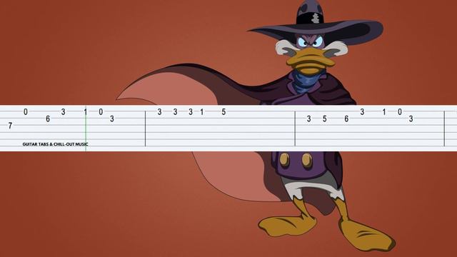 Darkwing Duck - Theme Guitar Tab смотреть онлайн