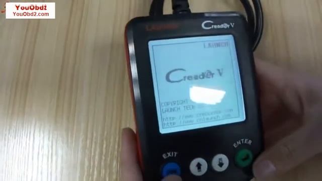 Launch Creader V OBD2 AUTO SCANNER Youobd2 com смотреть онлайн