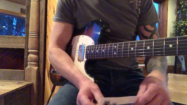 1972 Fender Telecaster With 1972 Gibson Humbucker & 64 Princeton Reverb Eddie Vegas смотреть онлайн