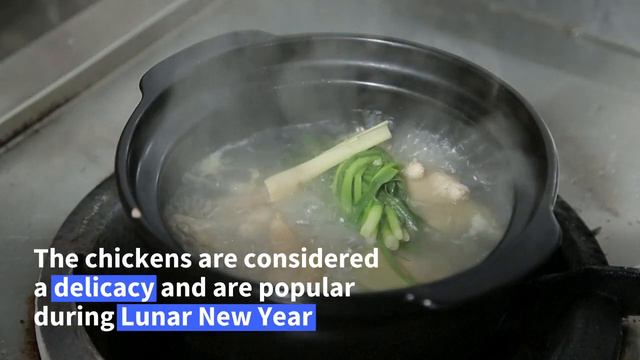 Giant legs of Vietnam's 'dragon chicken' a Lunar New Year delicacy | AFP смотреть онлайн