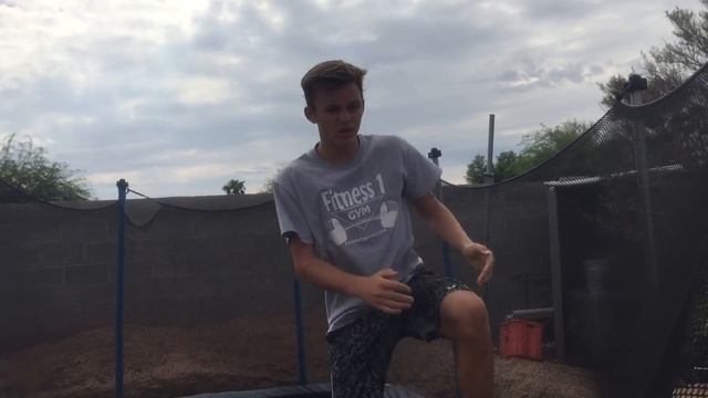 How To Do A Double Backflip On A Trampoline смотреть онлайн
