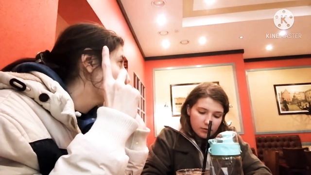 РАЗГОВОРНОЕ ВИДЕО. ??? Номер 1. Сижу с подругой в кафе! смотреть онлайн