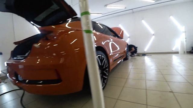 Zeekr 001 в полиуретан XPPF, делаем без разбора смотреть онлайн