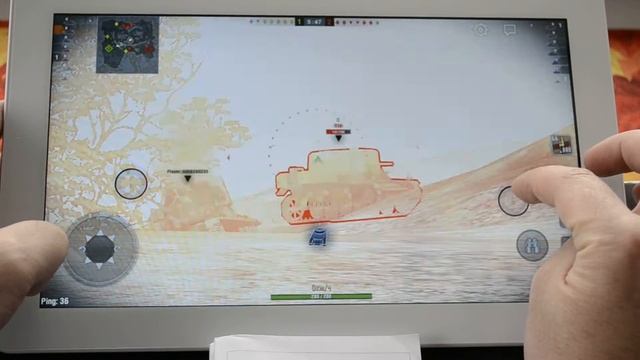 World of Tanks Blitz на планшете Teclast X16 Plus смотреть онлайн
