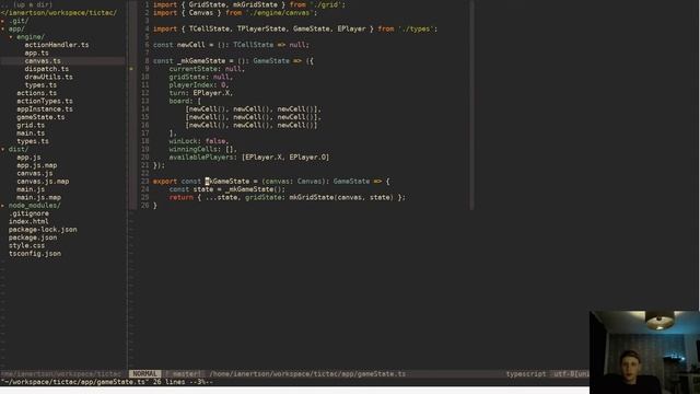 Writing Tic Tac Toe in Typescript - part 7 смотреть онлайн