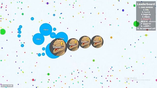 Agario Top 10. Это нужно видеть