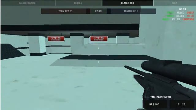 [Flash игры] Counter-Strike в Minecraft. Очень крутая игруха! смотреть онлайн