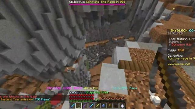 Crystal Core Race | Hypixel Skyblock смотреть онлайн
