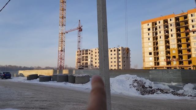 ЖК Кузнецовский затон НО ФРЖС ход строительства 13.02.1019г смотреть онлайн