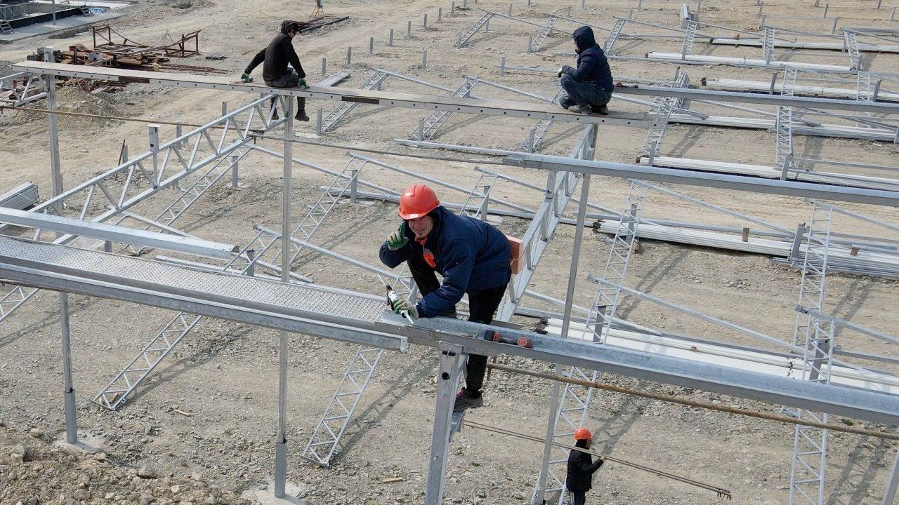 В «Тепличном» продолжается строительство нового комплекса площадью 2,9 га смотреть онлайн
