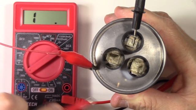 Start Run Capacitor Testing Using A Cheap Meter DIY (HVAC/Stereo/Microwave/Electronics) Service смотреть онлайн