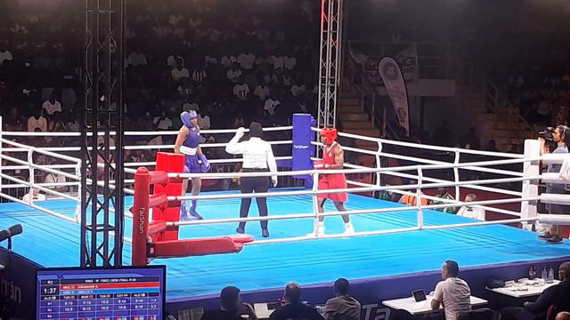 Patricia Mbata of Nigeria defeats Rady Adosinda Gramane of Mozambique- Accra 2023 смотреть онлайн