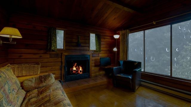 Cozy Room with Relaxing Rain Sounds for Sleeping _ Deep Sleep, White Noise, Sleep Sounds, ASMR Slee смотреть онлайн
