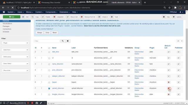 CRUD CMS JOOMLA DENGAN PLUGGIN FABRIK смотреть онлайн