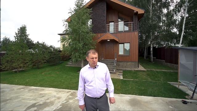 Коттедж в скандинавском стиле на высоком берегу Десны в Расторопово, 10 км по Калужскому шоссе смотреть онлайн