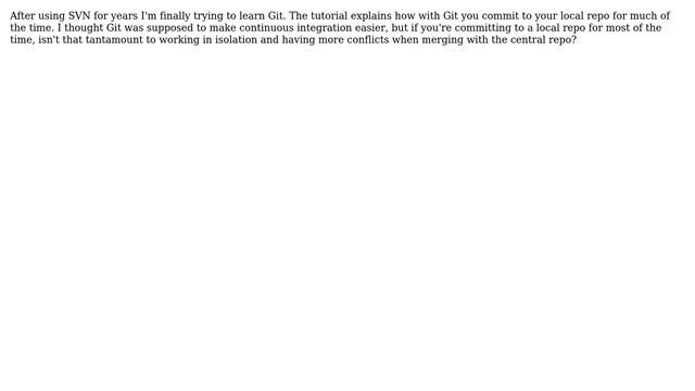 Software Engineering: Git and continuous integration смотреть онлайн