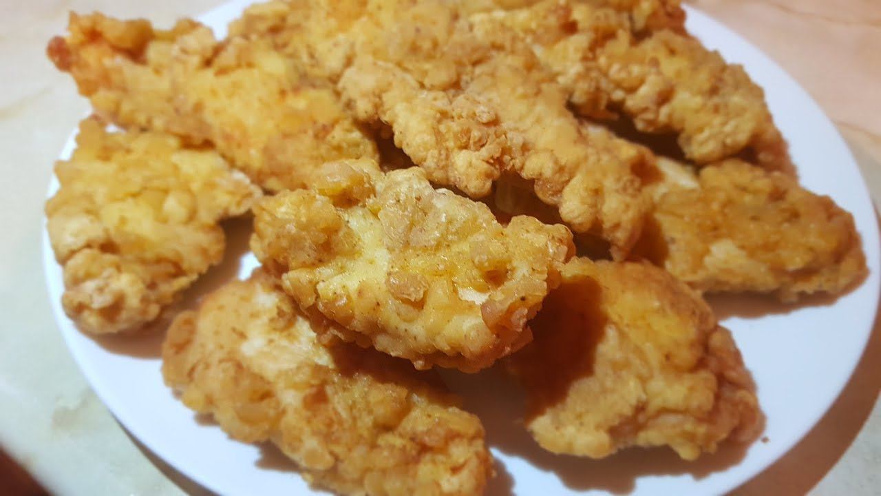 Куриная грудка в кляре. Стрипсы как в KFC, цыганка готовит. Gipsy cuisine. смотреть онлайн