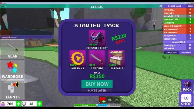 играем в Roblox Роблокс проклятые острова смотреть онлайн