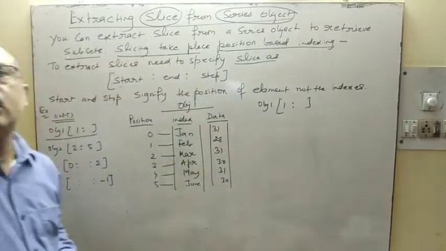 Python | Extracting Slice from Series Object | Class 12 I.P. смотреть онлайн