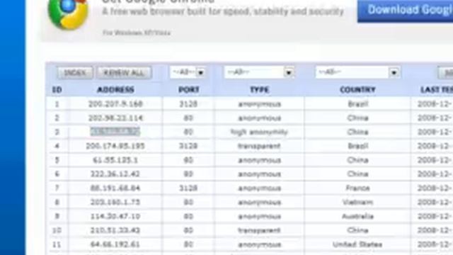 Proxy tutorial in Mozilla Firefox + Proxy list(no programs) смотреть онлайн