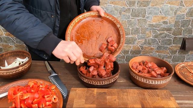 Тести Кебаб блюдо Каппадокии в помпейской печи от МАСТЕРСЕРЖ смотреть онлайн