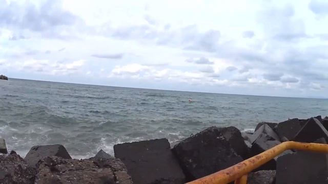 Пляж санатория "Голубая даль". смотреть онлайн