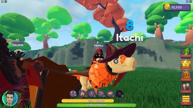 Scrawei vs Dysuva Comparison - Roblox Dragon Adventures смотреть онлайн