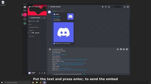 Easily Create Discord Embeds (without bots) смотреть онлайн