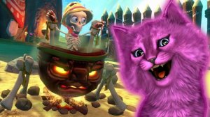 ОЧЕНЬ ВЕСЕЛАЯ ИГРА С ГОВОРЯЩИМ КОТЕНКОМ АБИ ► YOOKA-LAYLEE НА РУССКОМ ◄ #3 играет ДЕТСКИЙ #108