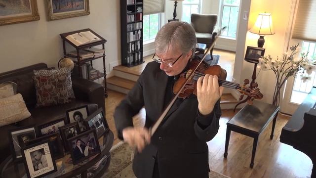 Sergei Galperin, violin. Bach Prelude of Partita in E major смотреть онлайн