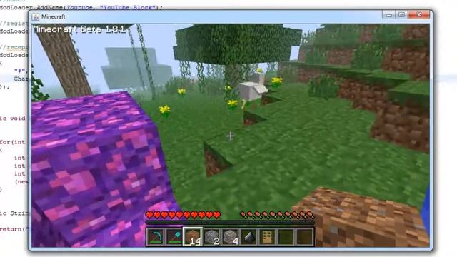 MineCraft Moding Tutorial - How to Make Your Block More Advanced [HEB] смотреть онлайн
