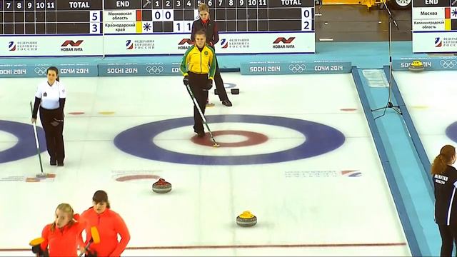 Первенство России по кёрлингу среди девушек до 19 лет смотреть онлайн